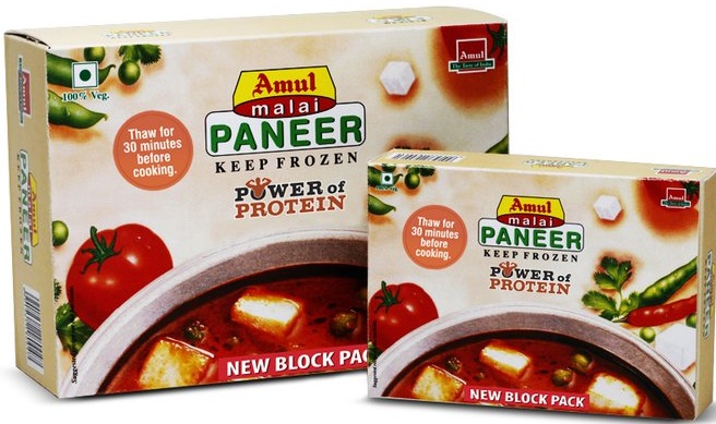 Cube Paneer Amul 1kg - Click Image to Close